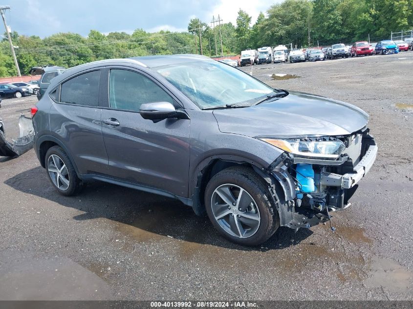 2022 Honda Hr-V Awd Ex-L VIN: 3CZRU6H75NM728864 Lot: 40139992