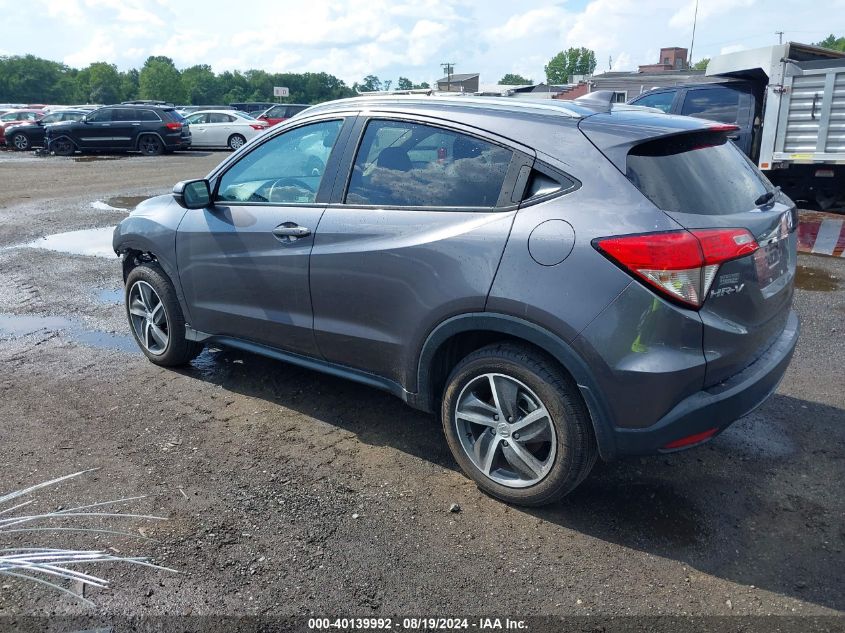 2022 Honda Hr-V Awd Ex-L VIN: 3CZRU6H75NM728864 Lot: 40139992