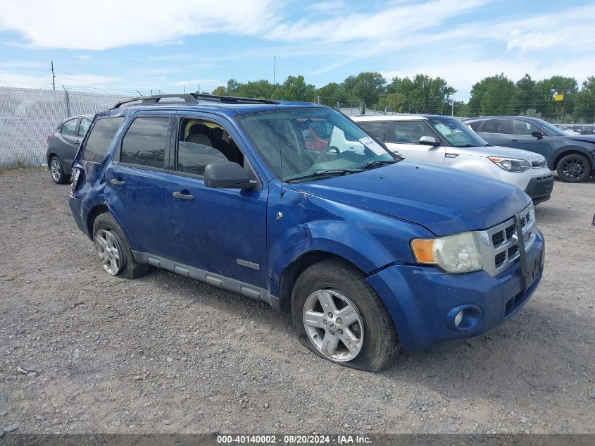 2008 Ford Escape Hev VIN: 1FMCU59H18KA02083 Lot: 40140002