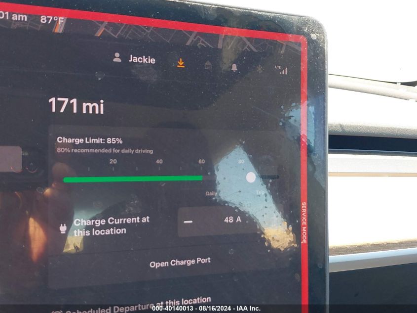 2018 Tesla Model 3 Long Range/Performance VIN: 5YJ3E1EB6JF067719 Lot: 40140013