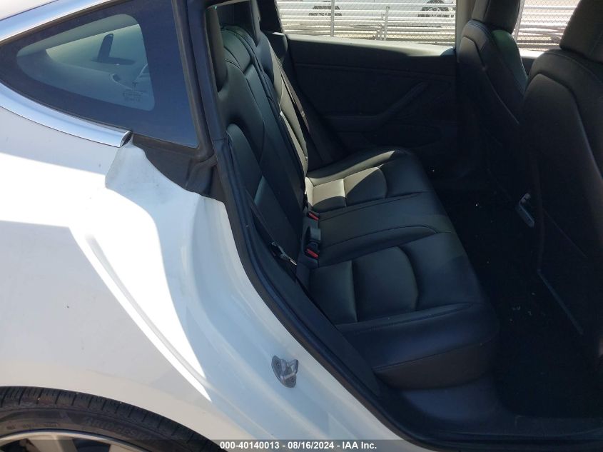 2018 Tesla Model 3 Long Range/Performance VIN: 5YJ3E1EB6JF067719 Lot: 40140013