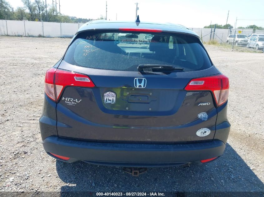 2017 Honda Hr-V Lx VIN: 3CZRU6H37HM729600 Lot: 40140023