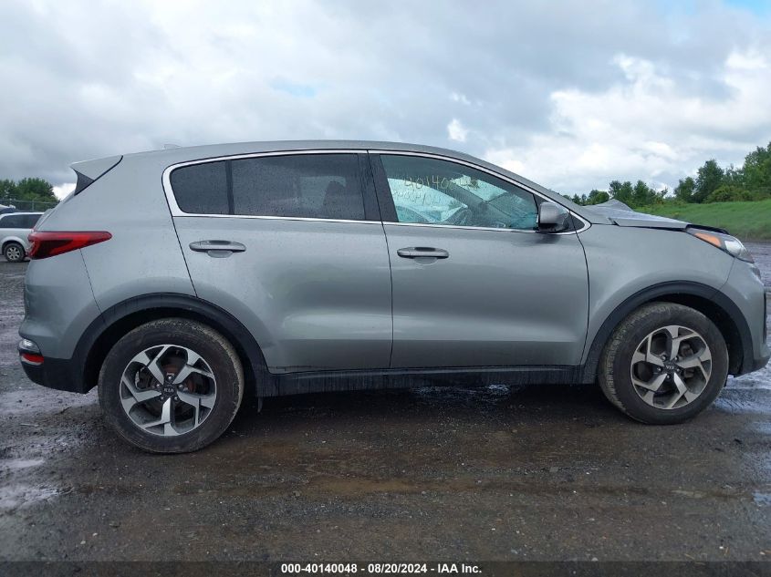 2021 Kia Sportage Lx VIN: KNDPM3AC6M7889512 Lot: 40140048