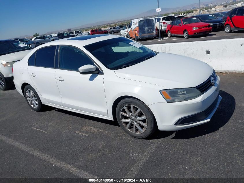 2012 Volkswagen Jetta 2.5L Se VIN: 3VWDP7AJ0CM346433 Lot: 40140050