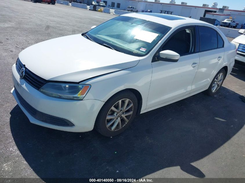 2012 Volkswagen Jetta 2.5L Se VIN: 3VWDP7AJ0CM346433 Lot: 40140050