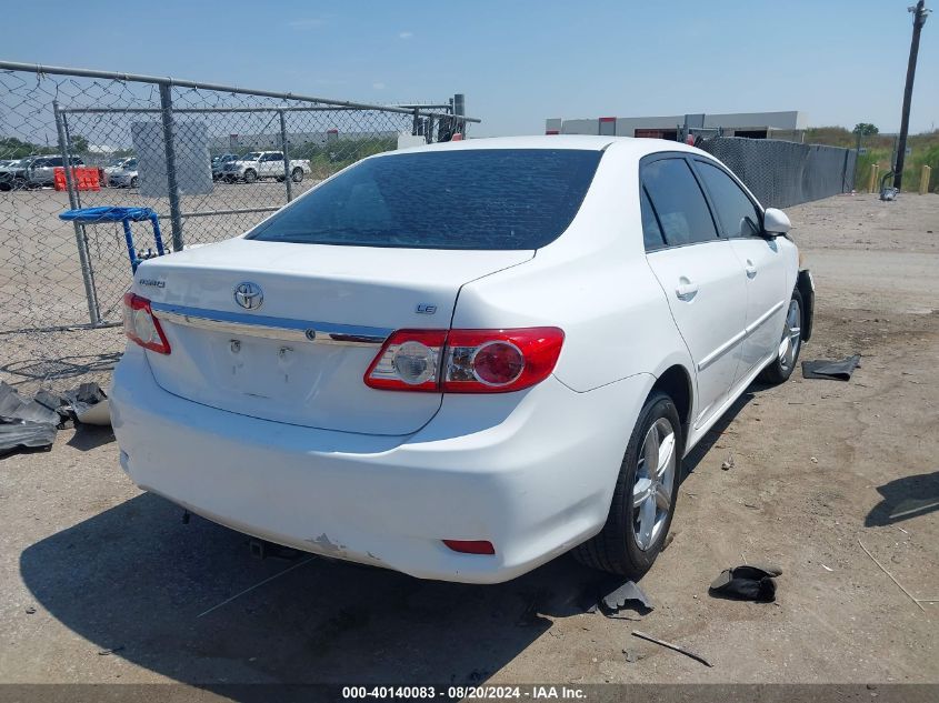 2013 Toyota Corolla S/Le VIN: 5YFBU4EE9DP218829 Lot: 40140083