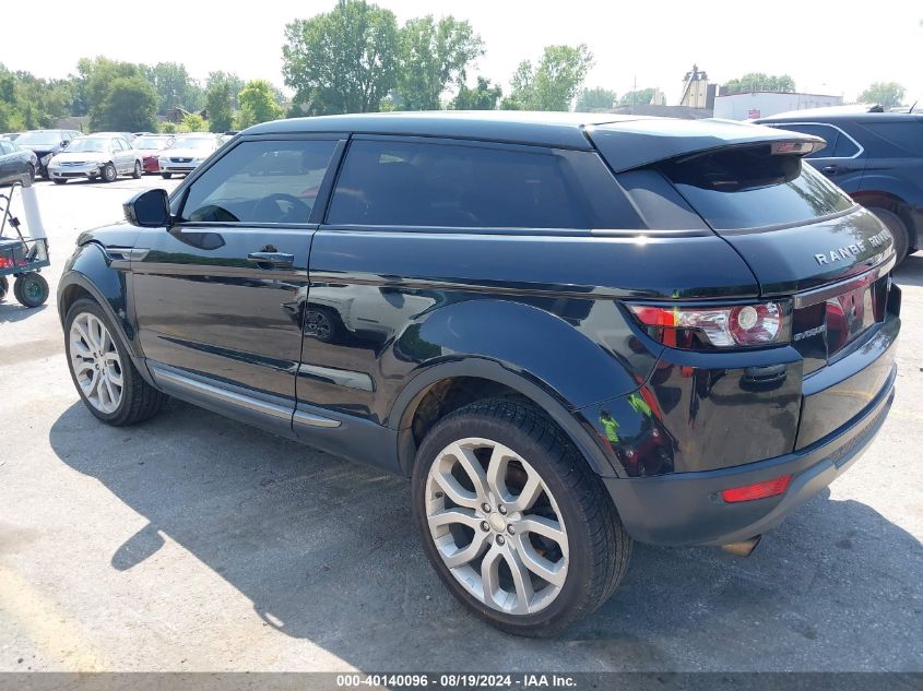 2015 Land Rover Range Rover Evoque Pure Plus VIN: SALVP1BG6FH022802 Lot: 40140096