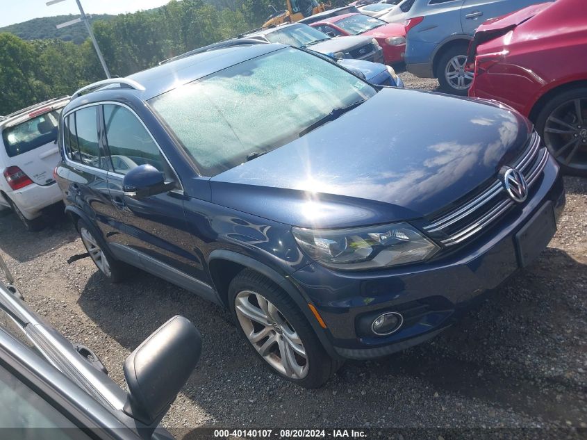 2016 VOLKSWAGEN TIGUAN SEL - WVGBV7AX4GW543935