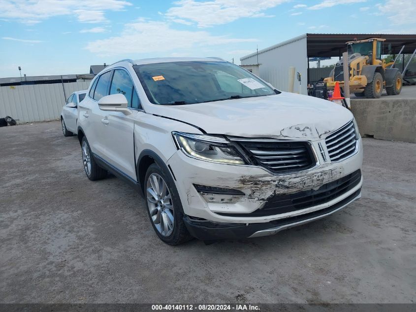 2017 Lincoln Mkc Reserve VIN: 5LMCJ3C9XHUL28271 Lot: 40140112