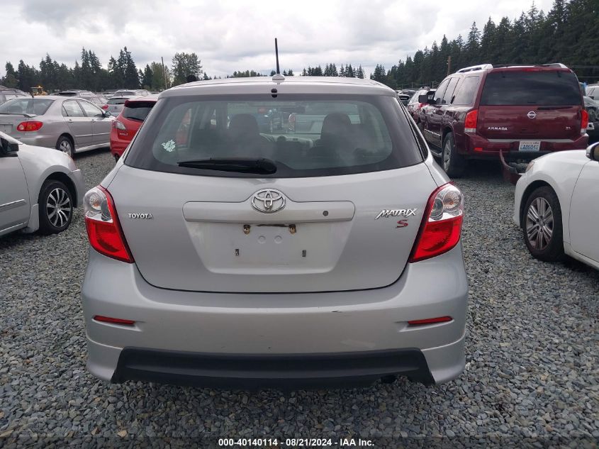 2009 Toyota Matrix S VIN: 2T1KE40E29C008780 Lot: 40140114