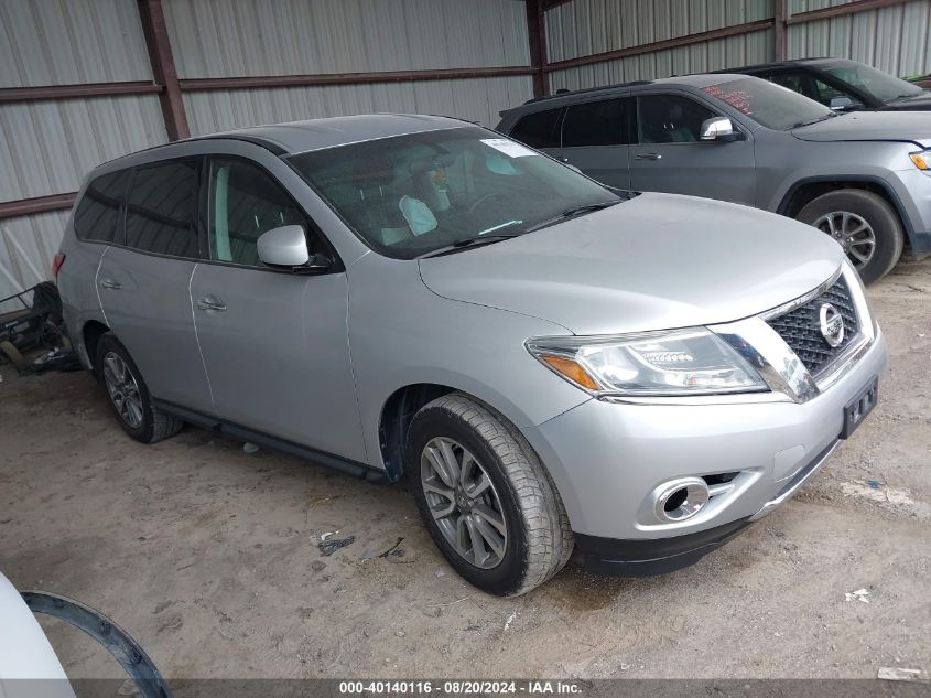 2014 Nissan Pathfinder S/Sv/Sl/Platinum VIN: 5N1AR2MM0EC662343 Lot: 40140116