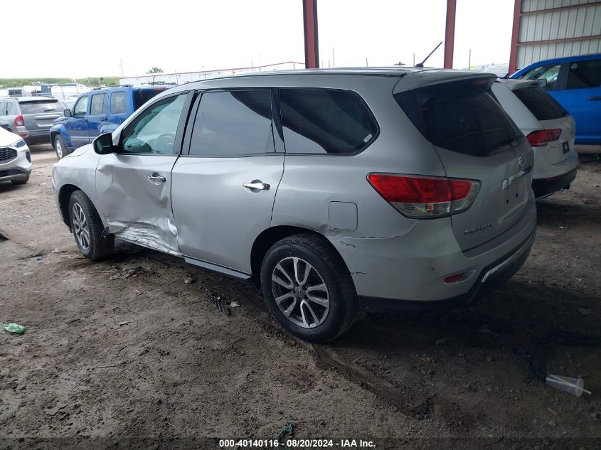 2014 Nissan Pathfinder S/Sv/Sl/Platinum VIN: 5N1AR2MM0EC662343 Lot: 40140116