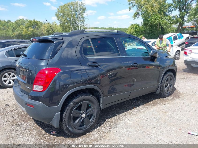 2016 Chevrolet Trax Lt VIN: KL7CJLSB5GB588581 Lot: 40140119