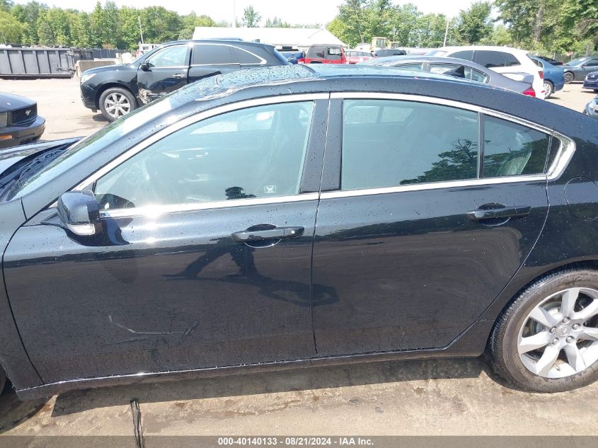 2012 Acura Tl 3.5 VIN: 19UUA8F24CA009273 Lot: 40140133