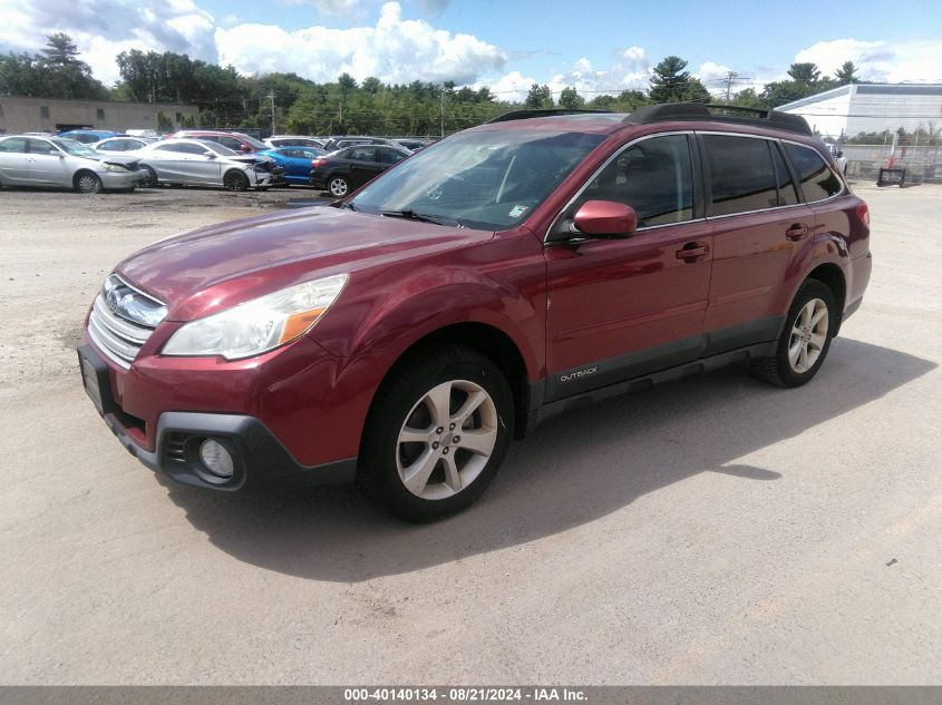 4S4BRBDC6E3319256 2014 Subaru Outback 2.5I Premium