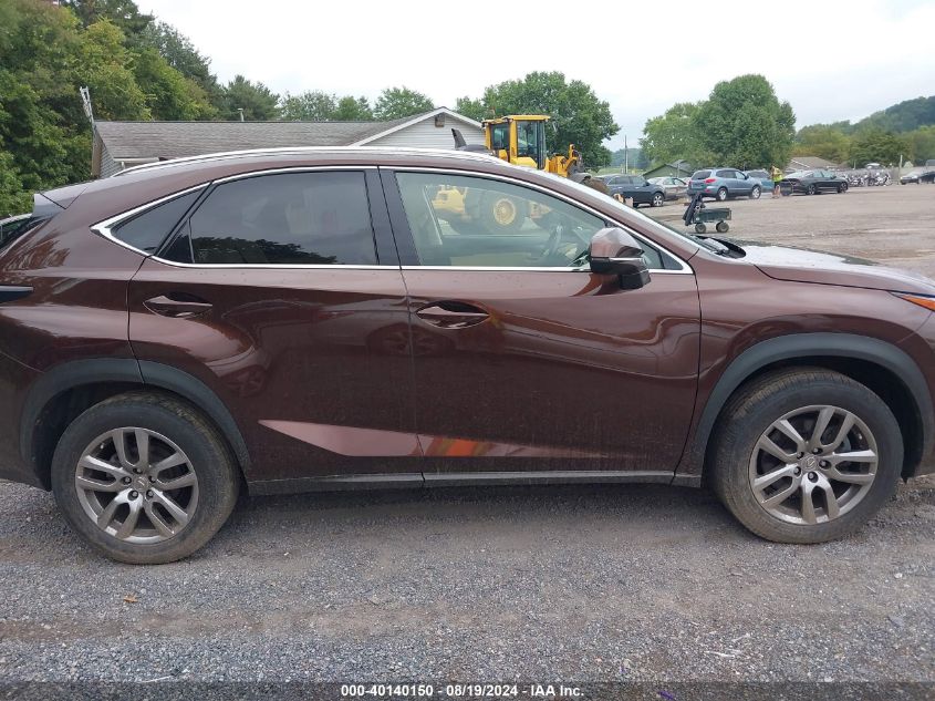 2016 Lexus Nx 200T VIN: JTJBARBZ3G2059108 Lot: 40140150