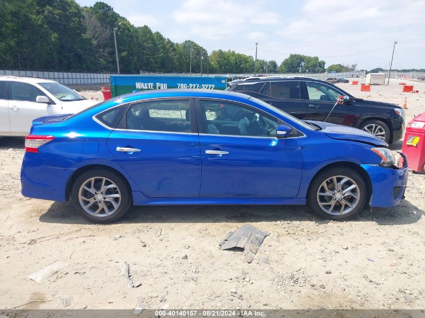 2015 Nissan Sentra Sr VIN: 3N1AB7AP9FY341384 Lot: 40140157