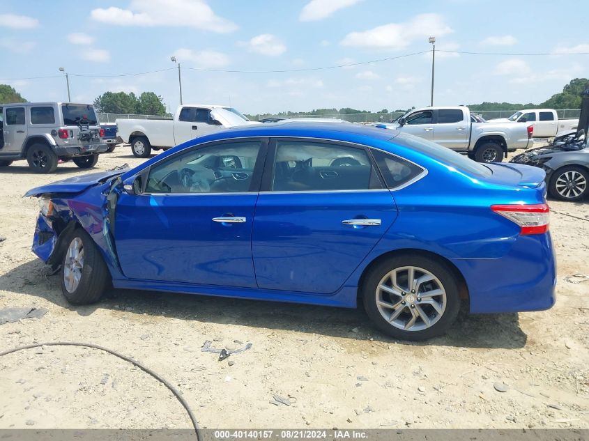 2015 Nissan Sentra Sr VIN: 3N1AB7AP9FY341384 Lot: 40140157