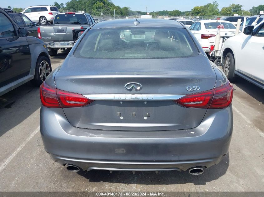 2020 Infiniti Q50 Luxe VIN: JN1EV7AP2LM204794 Lot: 40140173