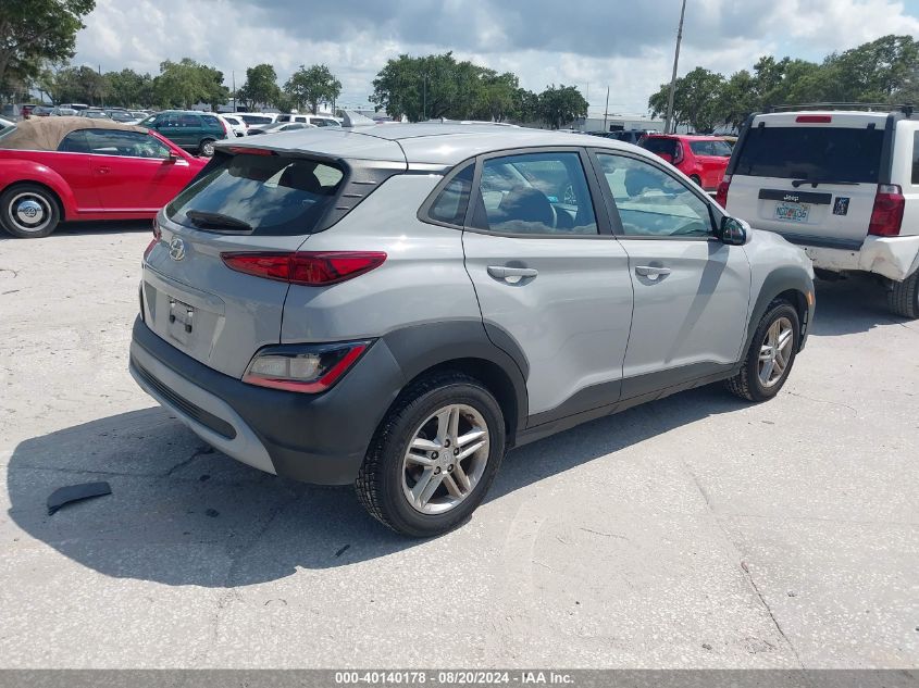 2022 Hyundai Kona Se VIN: KM8K22AB3NU768730 Lot: 40140178