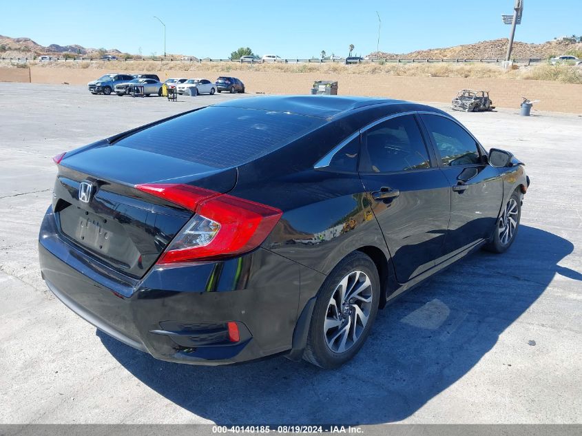 2016 Honda Civic Ex VIN: 19XFC2F76GE201159 Lot: 40140185