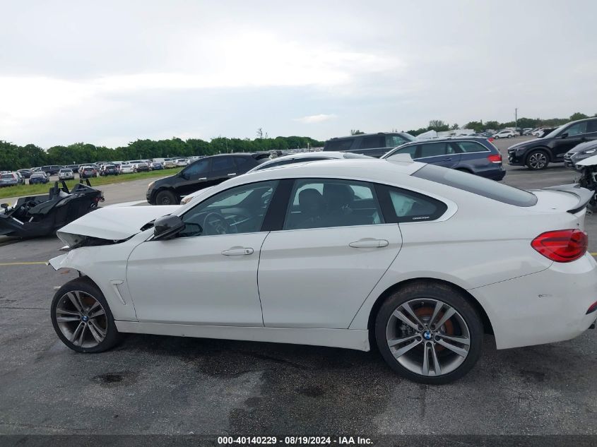 2018 BMW 430I Gran Coupe xDrive VIN: WBA4J3C51JBG91679 Lot: 40140229