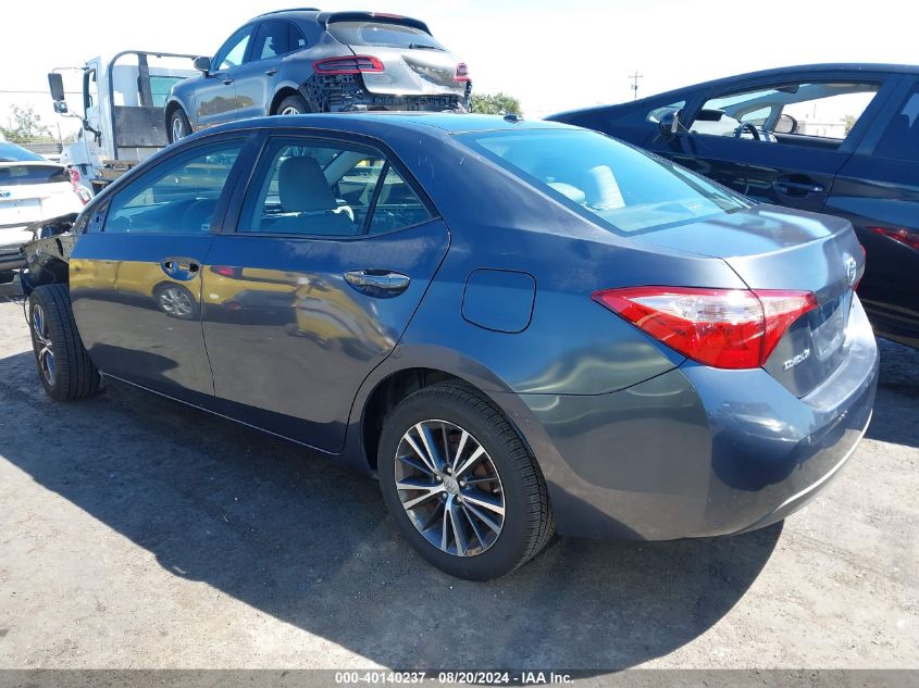 2017 Toyota Corolla Le VIN: 5YFBURHE9HP595630 Lot: 40140237