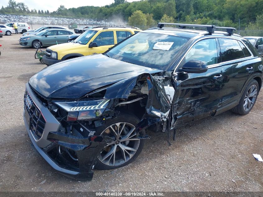 2023 Audi Q8 Premium Plus 55 Tfsi Quattro Tiptronic VIN: WA1EVBF16PD010063 Lot: 40140239