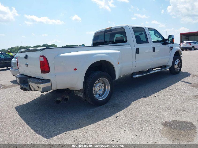 1FTXW42R78ED88651 2008 Ford F-450 King Ranch/Lariat/Xl/Xlt