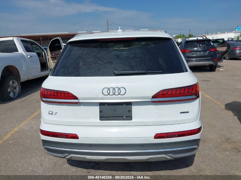 2023 Audi Q7 Premium VIN: WA1AXBF71PD018780 Lot: 40140258