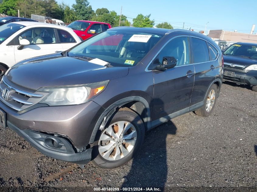 2012 Honda Cr-V Ex-L VIN: 5J6RM4H73CL051669 Lot: 40140259