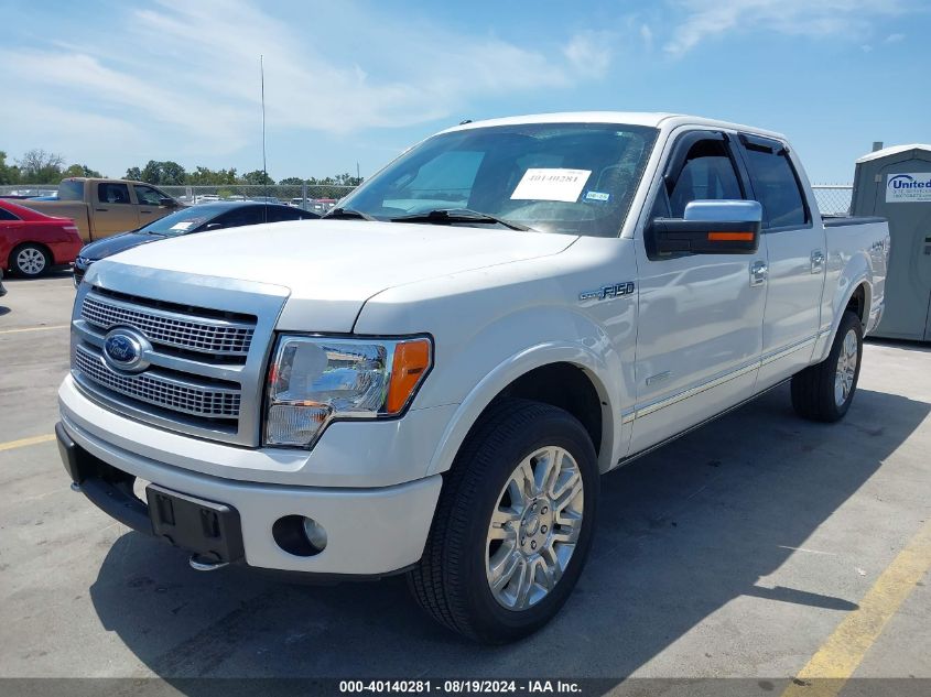 2011 Ford F-150 Platinum VIN: 1FTFW1ET0BFB61448 Lot: 40140281