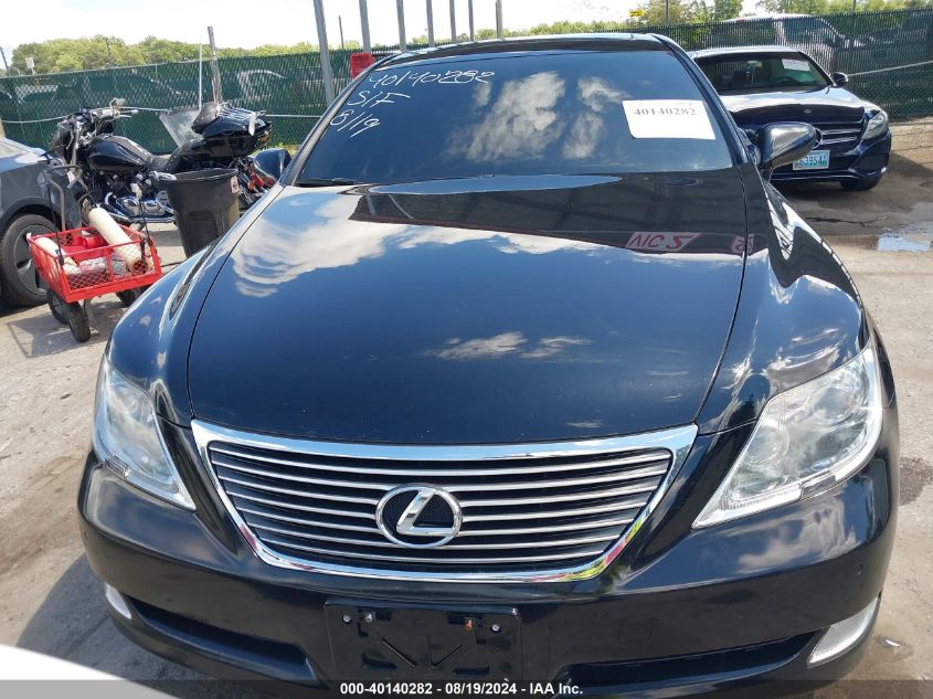 2008 Lexus Ls 460 VIN: JTHBL46F985083508 Lot: 40140282