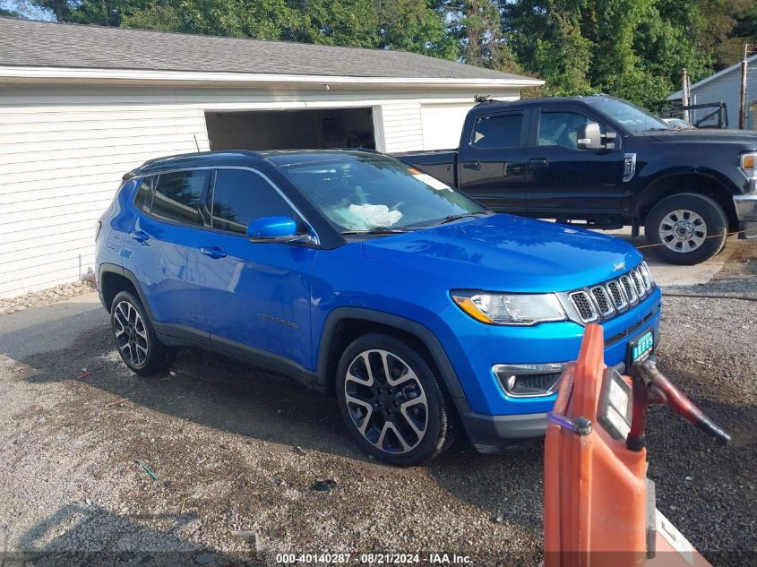 2018 Jeep Compass Limited 4X4 VIN: 3C4NJDCB5JT102034 Lot: 40140287