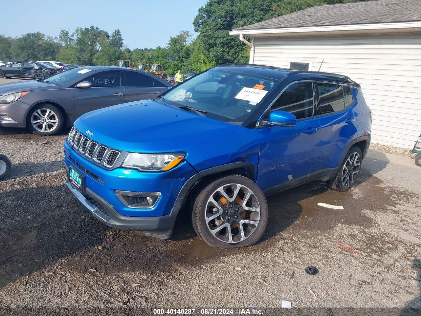 2018 Jeep Compass Limited 4X4 VIN: 3C4NJDCB5JT102034 Lot: 40140287