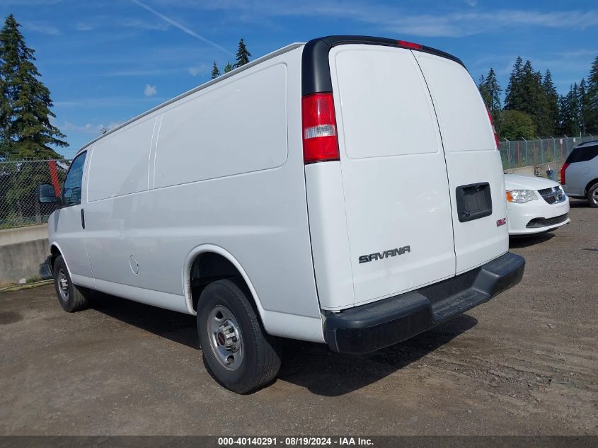 2023 GMC Savana Cargo Rwd 2500 Extended Wheelbase Work Van VIN: 1GTW7BFP6P1108634 Lot: 40140291