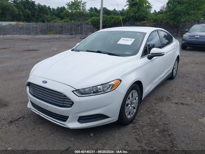 2014 Ford Fusion S VIN: 1FA6P0G75E5355447 Lot: 40140331