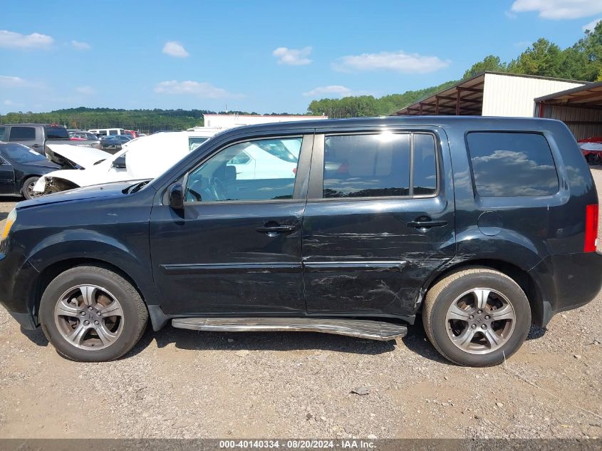 2015 Honda Pilot Se VIN: 5FNYF3H3XFB006108 Lot: 40140334