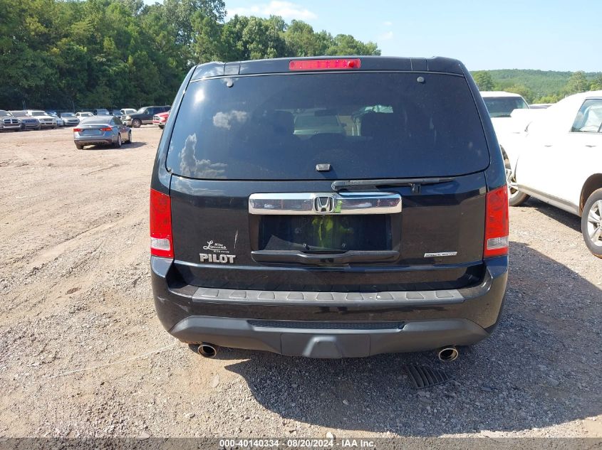 2015 Honda Pilot Se VIN: 5FNYF3H3XFB006108 Lot: 40140334