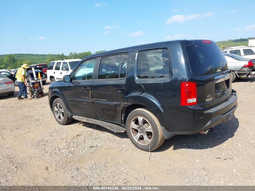 2015 Honda Pilot Se VIN: 5FNYF3H3XFB006108 Lot: 40140334