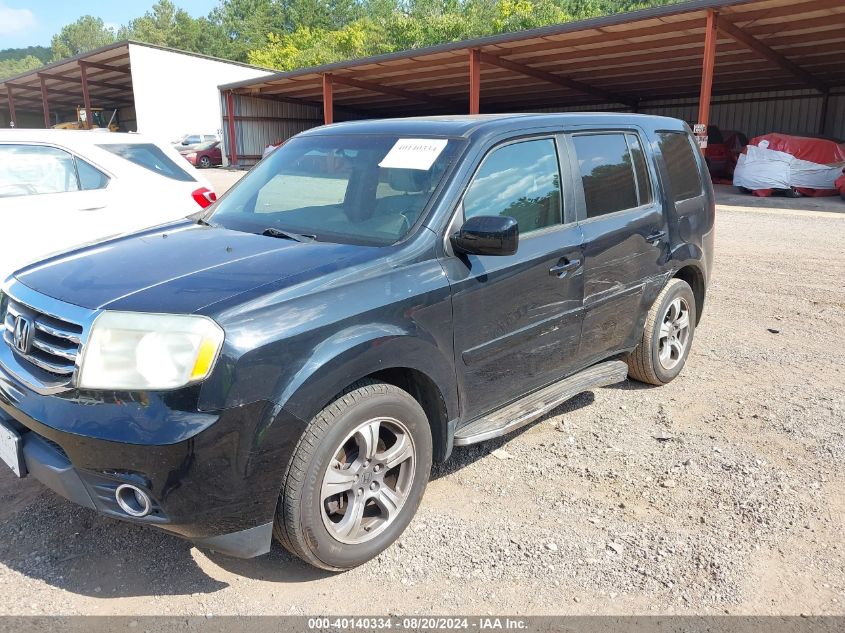 2015 Honda Pilot Se VIN: 5FNYF3H3XFB006108 Lot: 40140334