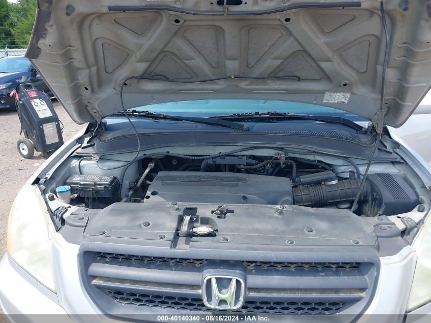 2003 Honda Pilot Ex-L VIN: 2HKYF18583H514371 Lot: 40140340