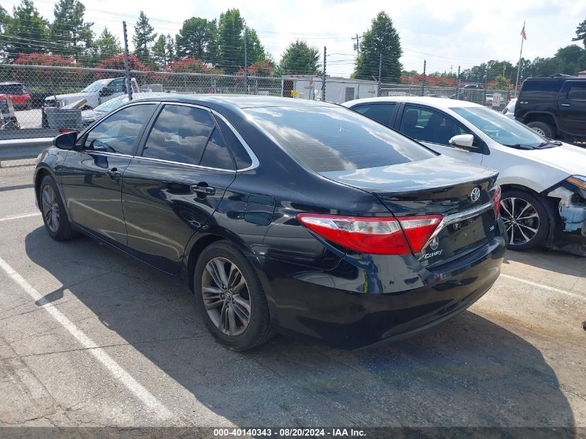 2017 Toyota Camry Se VIN: 4T1BF1FK7HU291425 Lot: 40140343