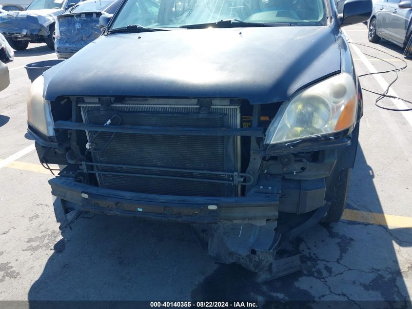 2003 Honda Pilot Ex VIN: 2HKYF184X3H507090 Lot: 40140355