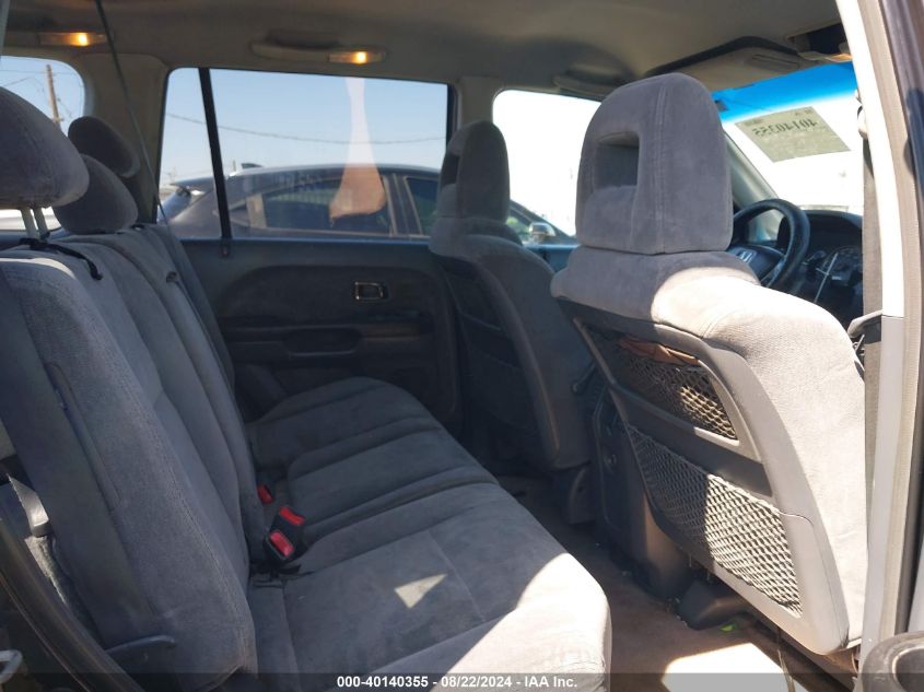 2003 Honda Pilot Ex VIN: 2HKYF184X3H507090 Lot: 40140355