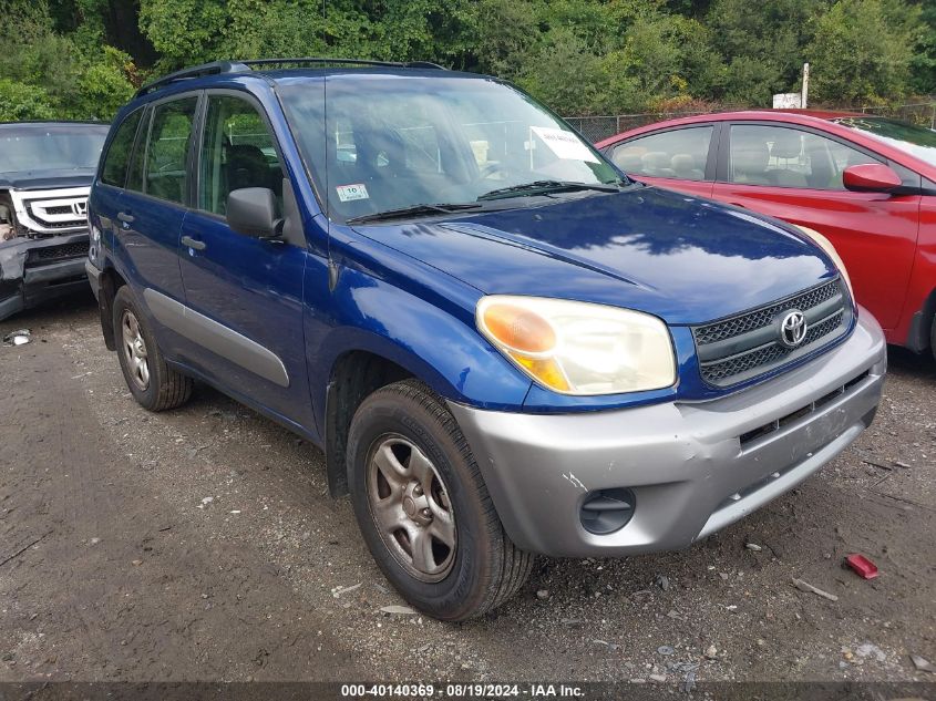 2004 Toyota Rav4 VIN: JTEHD20V046000867 Lot: 40140369