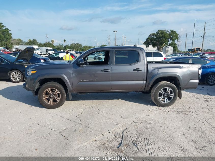 2018 Toyota Tacoma Trd Sport VIN: 5TFCZ5AN1JX156714 Lot: 40140372