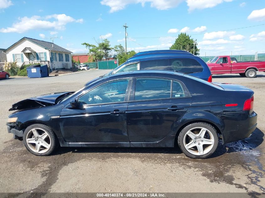 2006 Acura Tl VIN: 19UUA66216A060349 Lot: 40140374