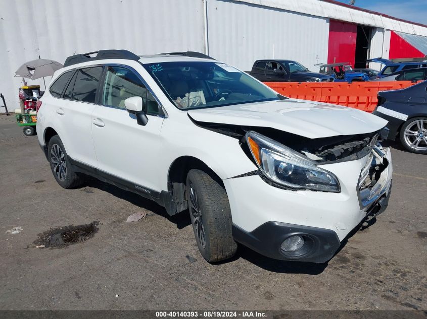 2017 Subaru Outback 2.5I Limited VIN: 4S4BSANC9H3432569 Lot: 40140393