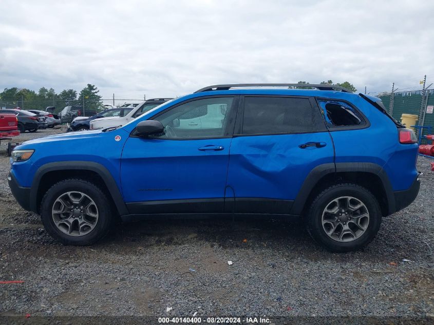 2021 Jeep Cherokee Trailhawk 4X4 VIN: 1C4PJMBX8MD129616 Lot: 40140400